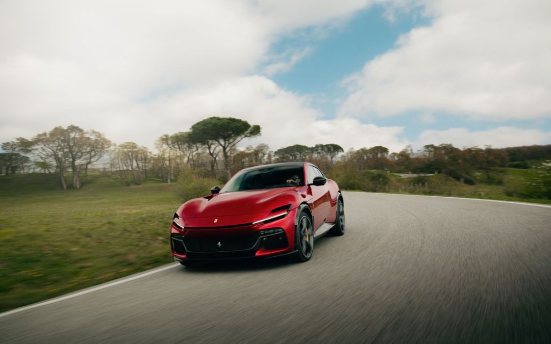 Ferrari Purosangue in configurazione Handling Speciale