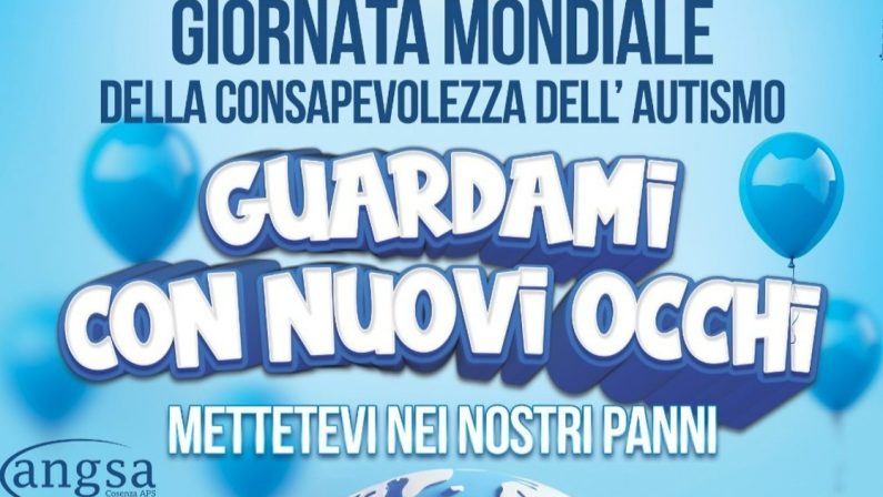 “Guardami con nuovi occhi”: Cosenza celebra la Giornata della consapevolezza dell’autismo