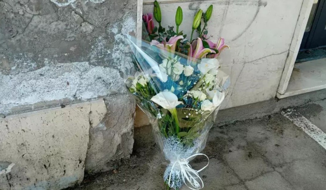 Catanzaro, via Zanotti Bianco, luogo della tragedia (foto Ansa)