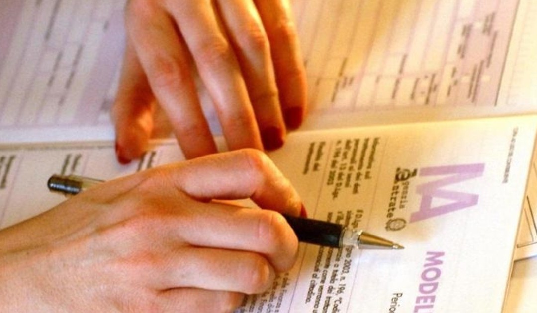 Un modello per una dichiarazione fiscale