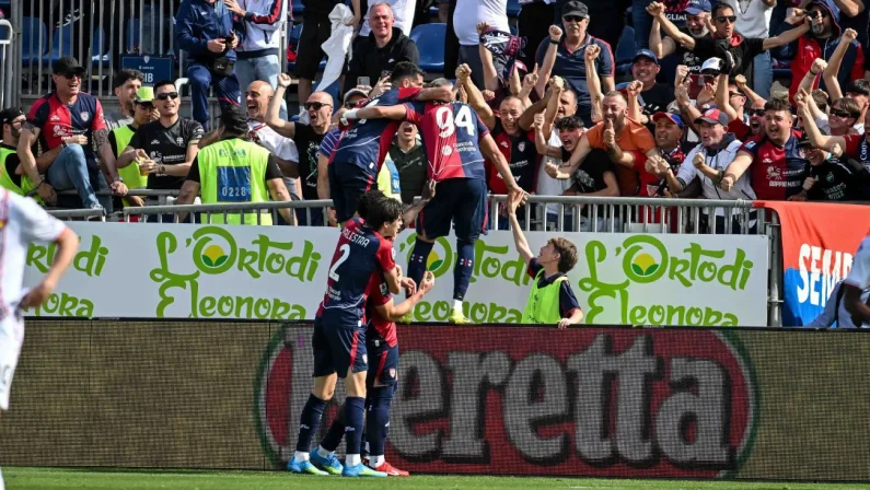 Il Cagliari si aggiudica lo scontro salvezza con la Cremonese, decide Esposito