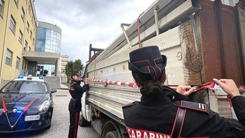 Lamezia Terme, sequestrata una tonnellata di rifiuti speciali