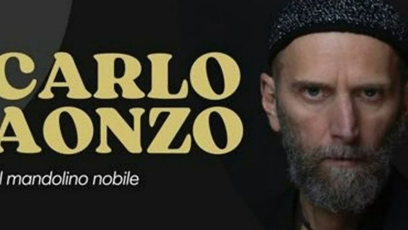 Sguardi a Sud: il 12 aprile, Carlo Aonzo in concerto a Mendicino con “Il mandolino nobile”