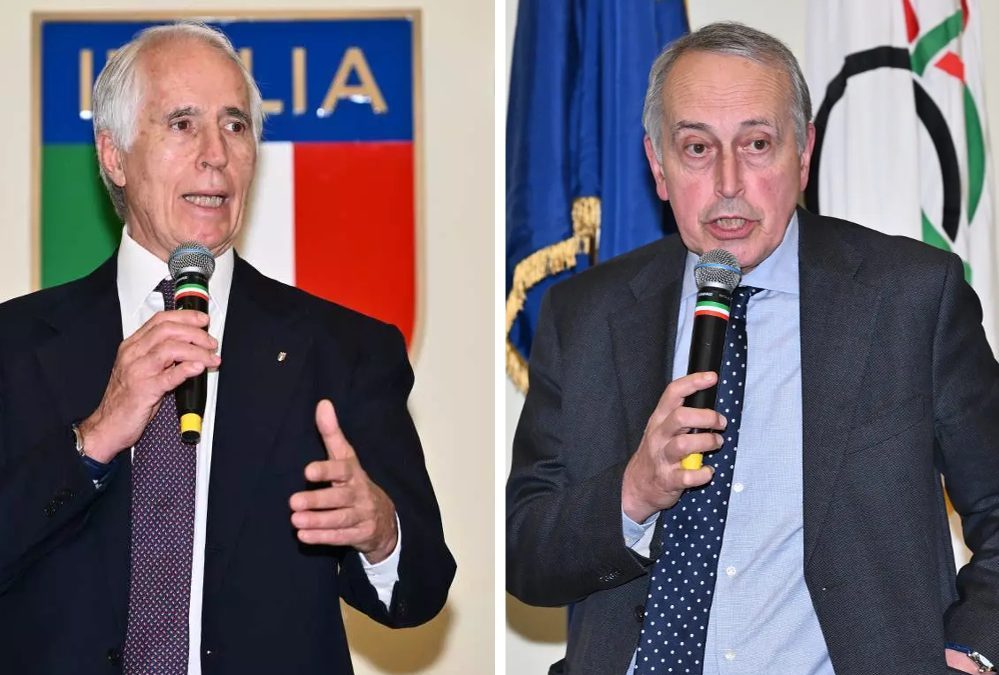 Corsa alla presidenza Figc, Malagò e Abete incontrano i vertici di Assocalciatori e Assoallenatori