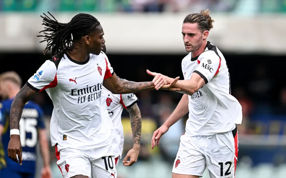 Il Milan espugna Verona e blinda la Champions, 0-1 al Bentegodi firmato Rabiot