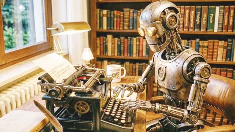 IA: autori sintetici, verso la scrittura artificiale postumana