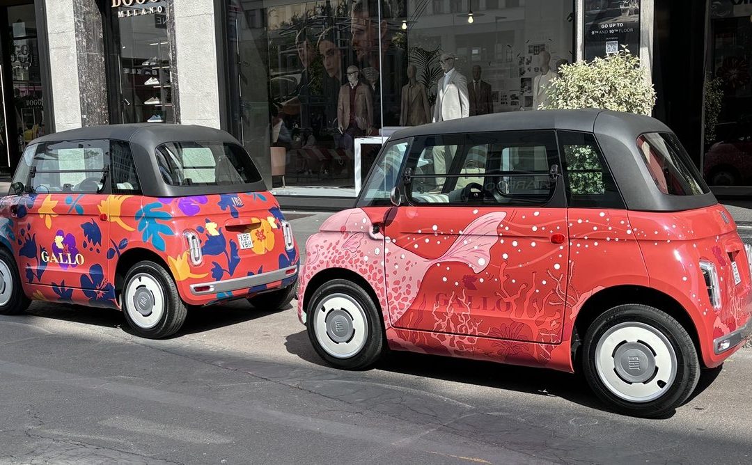 Fiat Topolino Corallo protagonista alla Milano Design Week