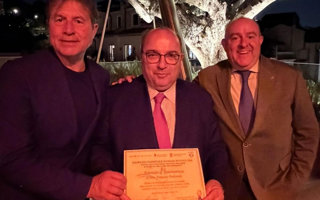 Palazzo Valentini celebra il genio italiano, tra i premiati il calabrese Francesco Trebisonda