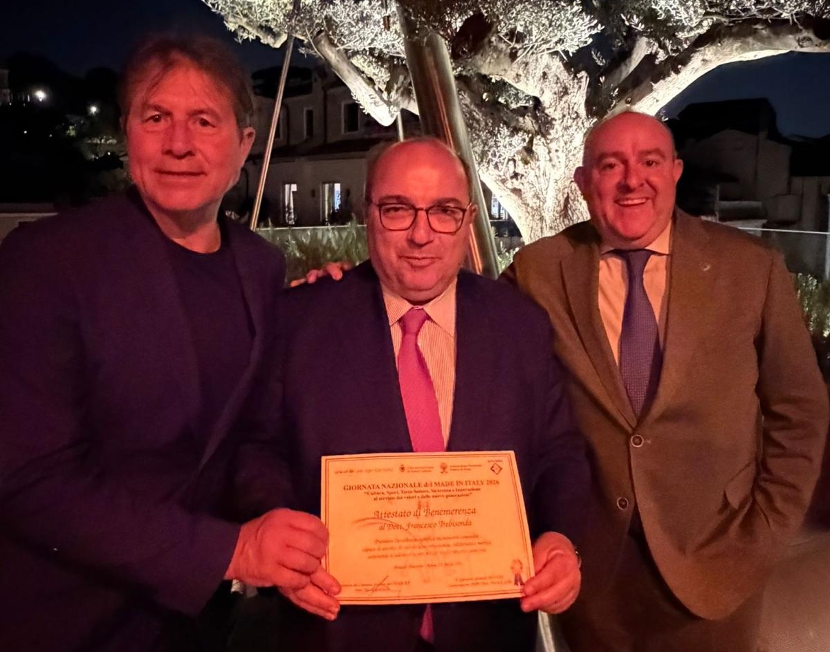 Palazzo Valentini celebra il genio italiano, tra i premiati il calabrese Francesco Trebisonda