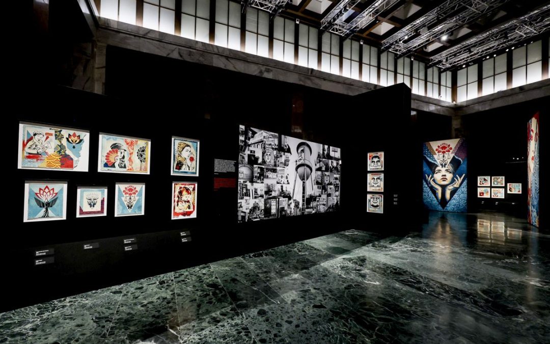 L’arte urbana contemporanea di Obey alle Gallerie d’Italia a Napoli