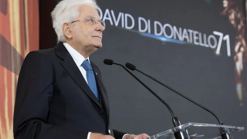 Mattarella “Il cinema ha accompagnato e interpretato la crescita del Paese”