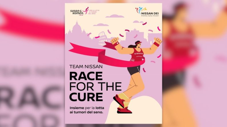 Nissan Italia al fianco di Komen per la Race for the Cure 2026
