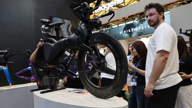 In Cina la produzione di biciclette registra una crescita costante nel 2025