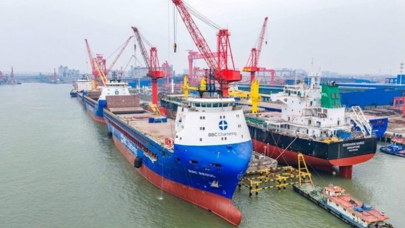 Cina, la cantieristica navale registra una solida crescita nel primo trimestre