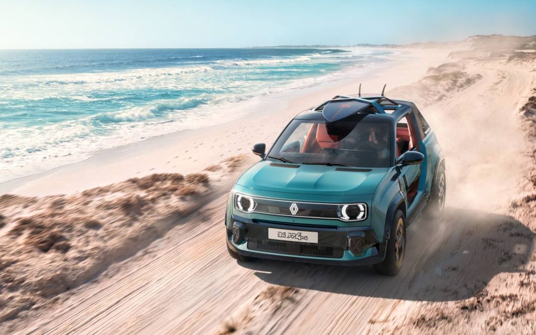 Renault svela la 4 JP4X4 Concept tra beach buggy e off-road elettrico