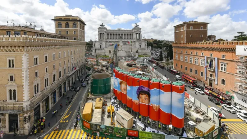 Webuild, nuova opera “MURALES” per la stazione Venezia della Metro C di Roma