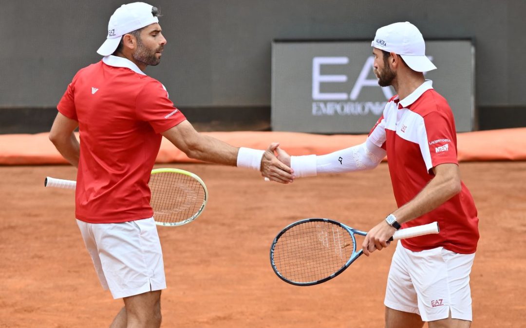 Bolelli e Vavassori vincono il doppio agli Internazionali di Roma