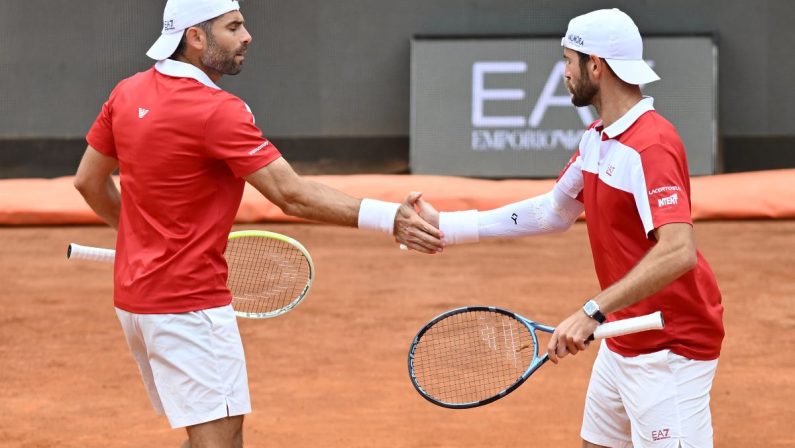 Bolelli e Vavassori vincono il doppio agli Internazionali di Roma