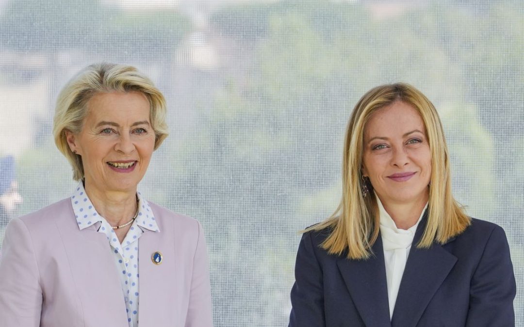 Meloni a von der Leyen “Estendere all’energia la deroga al Patto di Stabilità”
