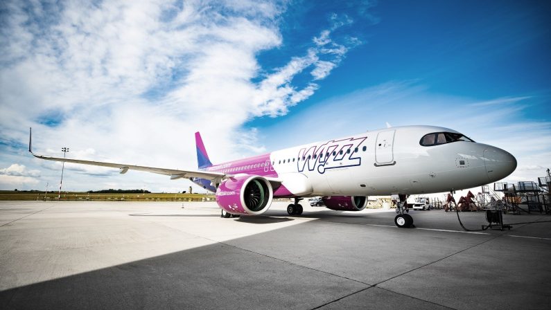 Wizz Air cresce a Catania, in arrivo 4 nuove rotte