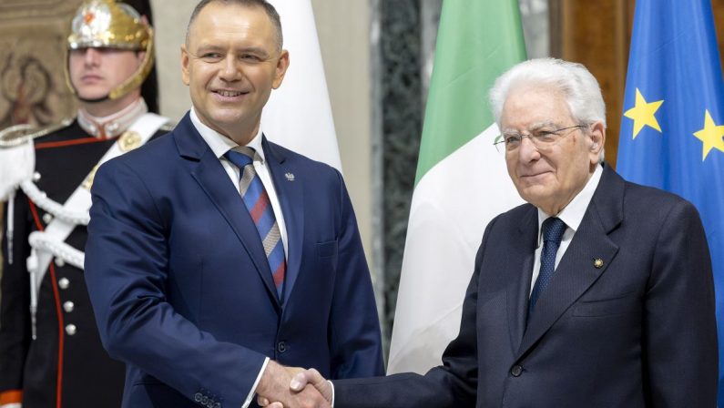 Italia-Polonia, Mattarella a Nawrocki “Rapporto di amicizia storico e costante”
