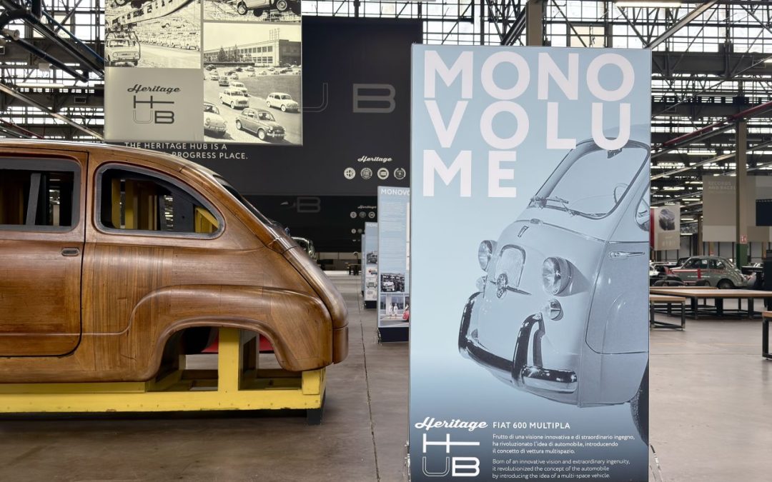 Stellantis, omaggio all’Heritage Hub per 70 anni della Fiat 600 Multipla
