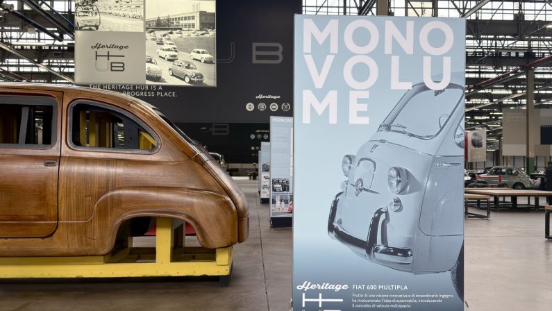 Stellantis, omaggio all’Heritage Hub per 70 anni della Fiat 600 Multipla