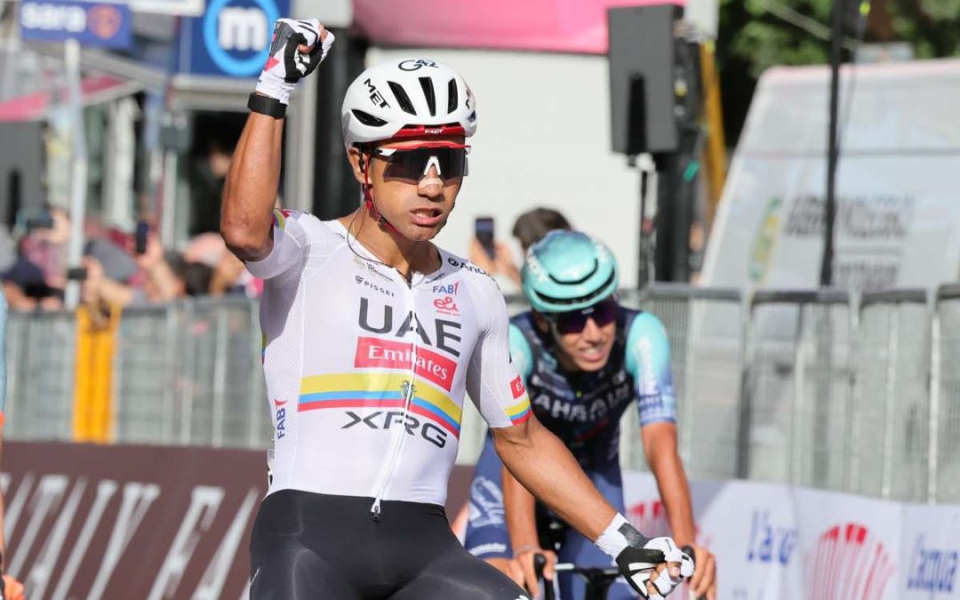 Narvaez cala il tris al Giro, Eulalio in maglia rosa anche dopo 11^ tappa