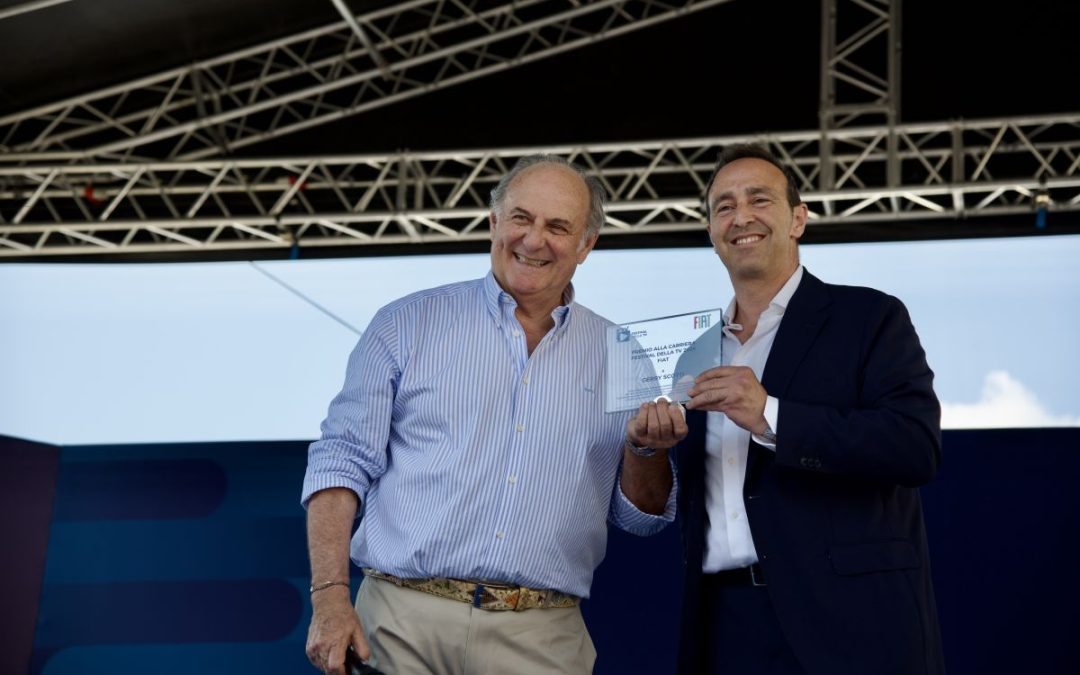 Festival della TV 2026 a Dogliani, Premio FIAT alla carriera a Gerry Scotti