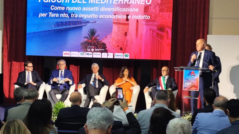 Abodi “Taranto avrà una visibilità mondiale, i Giochi del Mediterraneo lasceranno un’eredità concreta”