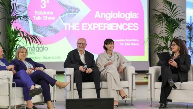 Alice Sabatini ospite del Talk show “Angiologia The Experiences”: «È un piacere tornare in Calabria»