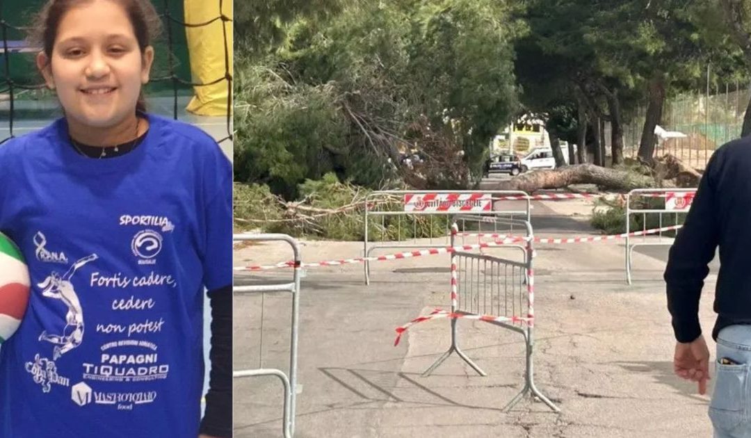 Alicia Amoruso; a destra i sopralluoghi nell'impresa di manutenzione verde a Bisceglie