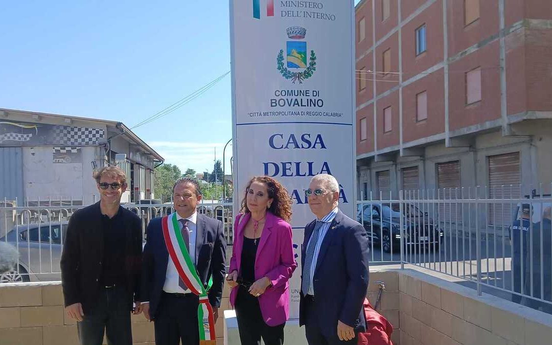 Bovalino, da bene della ’ndrangheta a riscatto sociale: inaugurata la Casa della Legalità