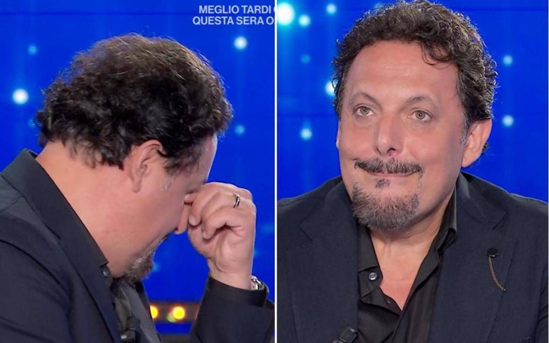 Domenica In, Enrico Brignano e la commozione: “Ho 60 anni, ormai piango sempre…”