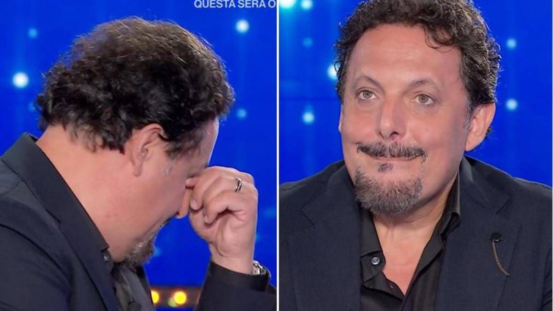 Domenica In, Enrico Brignano e la commozione: “Ho 60 anni, ormai piango sempre…”