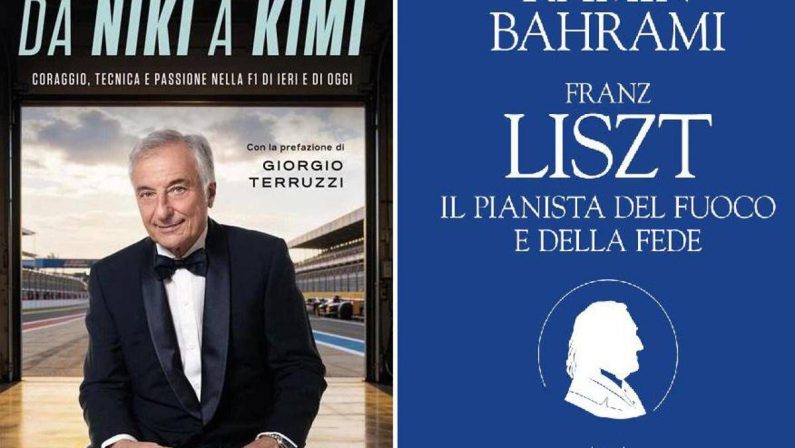 Dalla F1 raccontata da Patrese a Franz Liszt secondo Bahrami, le novità in libreria