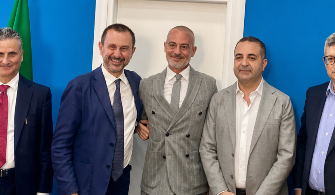 Francesco Cannizzaro a Reggio con Ettore Rosato, candidati e dirigenti regionali di Azione