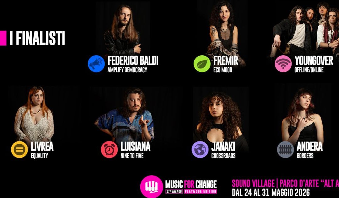 I finalisti di Music for change