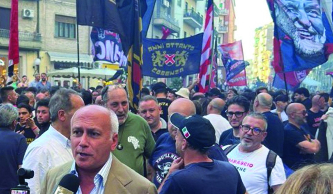 Calcio, il sindaco Caruso: «Cosenza vuol tornare a sognare»
