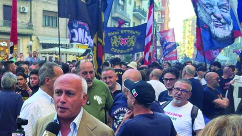 Calcio, il sindaco Caruso: «Cosenza vuol tornare a sognare»