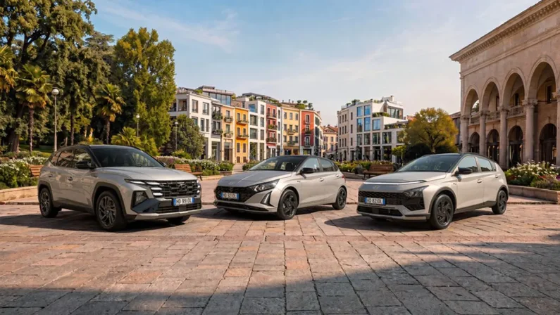Hyundai lancia Dark Line su i20 e Bayon, stile nero e tecnologia per tutti