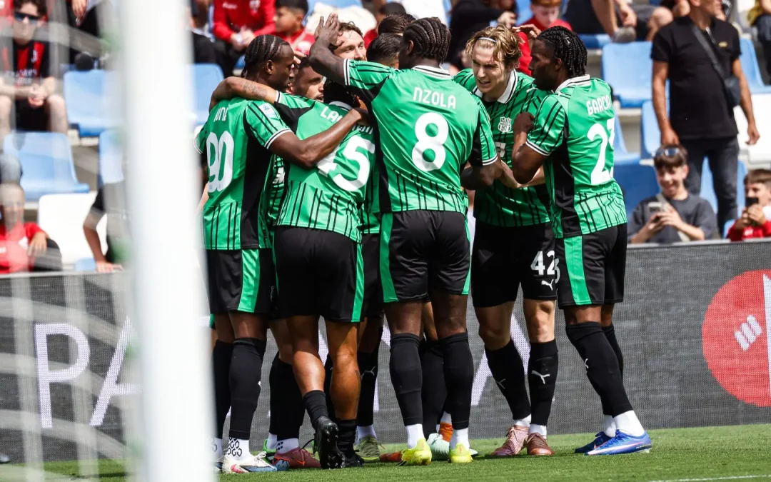 Berardi e Laurienté, il Sassuolo manda al tappeto il Milan: è 2-0 al Mapei