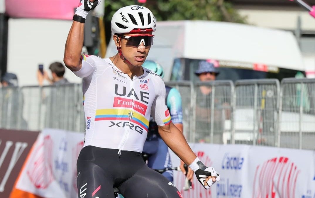 Narvaez cala il tris nell’undicesima tappa del Giro d’Italia, Eulalio ancora in rosa