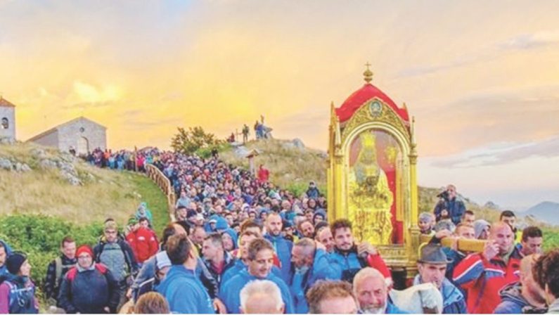 La Patrona lucana torna al Sacro Monte