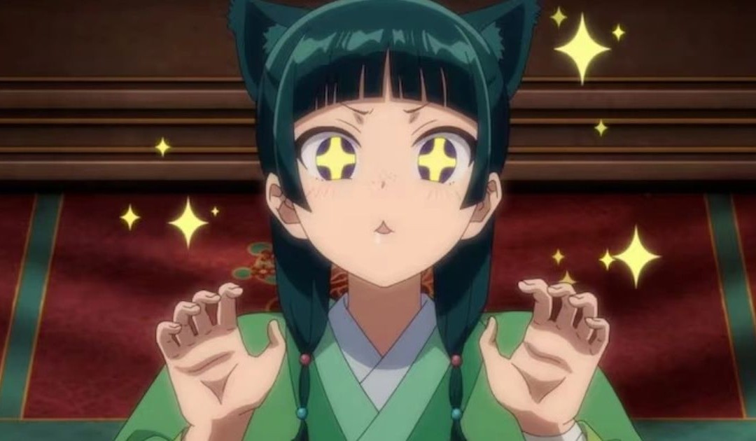Maomao in una scena dell'anime