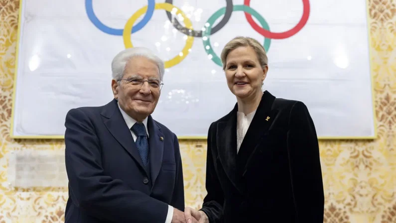 Mattarella riceverà il Collare Olimpico dalla presidente del CIO Coventry il 12 maggio