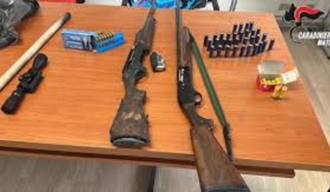 Policoro, arsenale in auto: due arresti