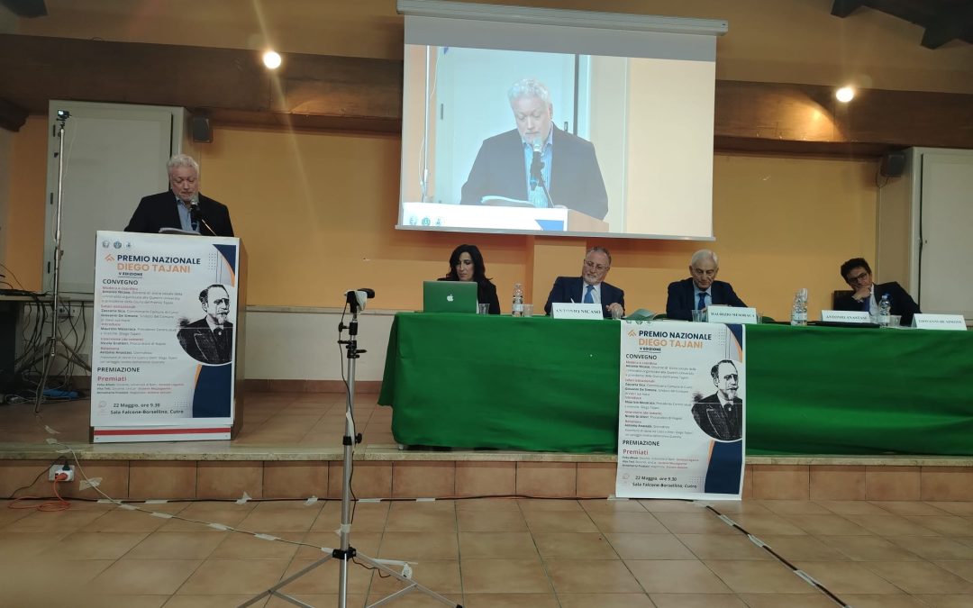 Il convegno tenutosi a Cutro in occasione della quinta edizione del Premio Diego Tajani