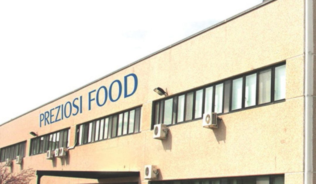 La sede di Preziosi Food a Melfi