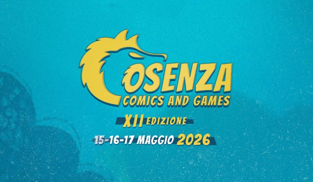 Logo della XII edizione del Cosenza Comics (foto dal web)